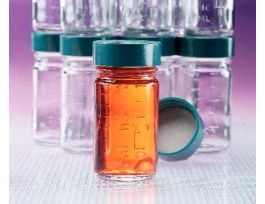 BOTTLE CLR ROUND 8OZ GRAD CS96