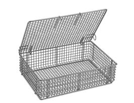 BASKET WIRE NET SS 13IN X 10IN X 2-3/4IN