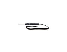 Penetration RTD Probe, 100 Ohm, 5-ft Coil Cable; 4" L
