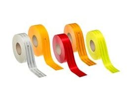 3M™ Diamond Grade™ Conspicuity Markings 983-72NL, Red, 3 in x 50 yd