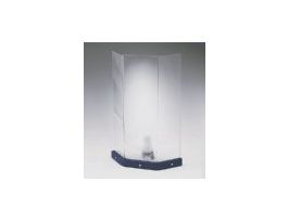 Weighted safety shield, 36" height