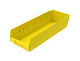 BIN SHELF BIN 17-7/8 X 6-5/8 X 4 YELLOW