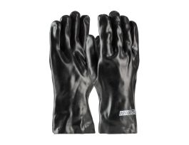 ProCoat, Supported PVC, Interlock Lined, Blk., Smooth Finish,12 Inch