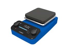 Digital Stirring Hot Plate, Aluminum, Blue; 230 VAC