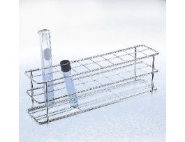 RACK TEST TUBE. STEEL TWENTY 22 MM EA