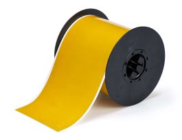 B30 Series Low-Halide Polyester Labels 4 in W x 100 ft L Ochre