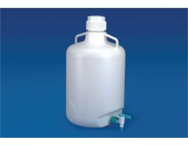 CARBOY W/STOPCOCK PP 10-LITER