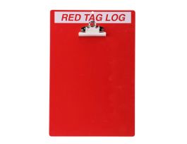 5S Red Tag Clipboard, Red