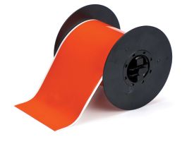 B30 Series Retro Reflective Labels 4 in W x 50 ft L Orange