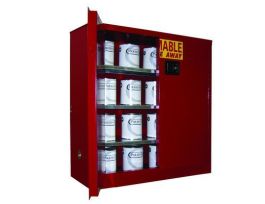 CABINET FLMBL PAINT/INK STORAGE 40GAL YL