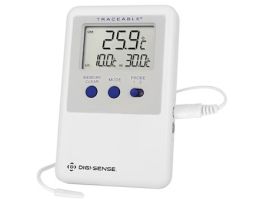 Traceable Ultra Refrigerator/Freezer Thermometer with Calibration; 1 Bullet Probe
