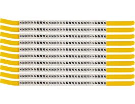 ClipSleeve Wire Markers Size 18 Nylon 10 AWG - 8 AWG, N Pack of 300 Each