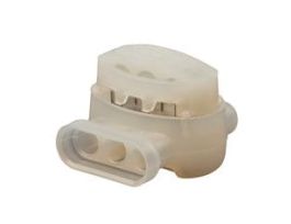 3M™ Scotchlok™ Electrical IDC 314U-POUCH, Pigtail, Self-Stripping, White, 22-14 AWG, 50 per pouch, 500 /Case