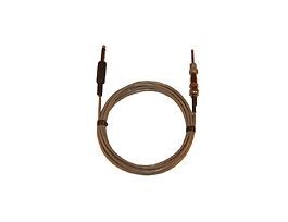 Pipe-ftg Probe, SST, 5 / 32" Dia, 1" L, Detachable BNC Connector, Phono Plug