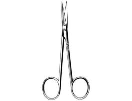 IRIS SCISS CVD HVY 4IN