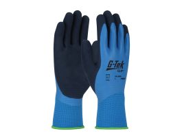 G-Tek GP, Blue Nylon Shell, Double Dip Blue Latex w/ MicroSurface Grip, MD