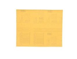 3M™ Gold Abrasive Sheet, 02544, P220 grade, 9 in x 11 in, 50 sheets per pack, 5 packs per case