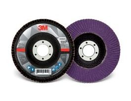 3M™ Flap Disc 769F, 120+, T29, 4-1/2 in x 7/8 in, 10 ea/Case