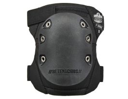 335HL  Black Cap Slip Resistant Rubber Cap Knee Pads - H&L