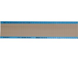 NEMA Wire Marker Repositionable Vinyl Cloth 0.75in H x 0.25in W Tan PK/25 Crds