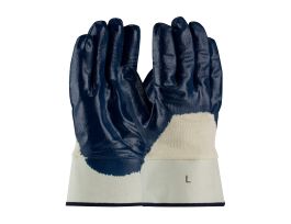 ArmorTuff, Jersey Liner, Bl., Nitrile Palm Coating,Plasticized SC