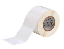 High Adhesion Polyester with Rubber Adhesive Labels 3in H x 4in W WT 1000/RL