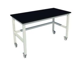 Patriot Table with Locking Swivel Casters, Adjustable Height; 48" Wide