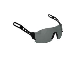 EvoSpec Eyewear, Gray AS/AF Lens, Retracts Into Evo Hard Hat Shell