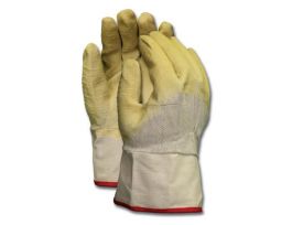 GLOVES RUBBER LINED M PK12