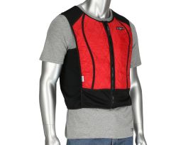 Hybrid Phase Change & Evaporative Cooling Vest, Lightweight with Bag,