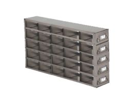 Upright Freezer Drawer Rack for 25-Place Slide Boxes, 5 x 5 Array