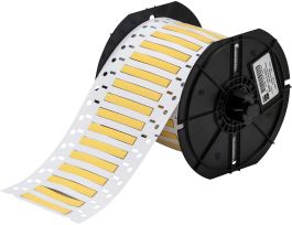 B33 Series Low Smoke Zero Halogen PermaSleeve Heat Shrink Tubing, 0.125" Dia x 2" W, Yellow