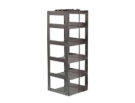 Vertical/Chest Freezer Rack for Standard 3" Boxes, 5 box capacity