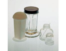 COPLIN PLASTIC TAININGJARWITHTHREADEDCAP EA