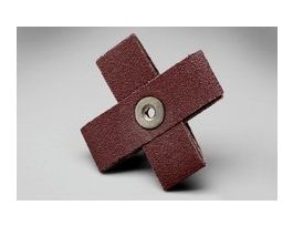 3M™ Cross Pad 341D, 3 x 3 x 1 in, P180 X-weight, 50/Bag, 100 ea/Case