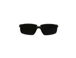 3M™ Solus™ 2000 Series, S2050AS-BLK, Black/Green Temples, IR 5.0 Gray Anti-Scratch lens, 20ea/cs