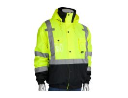 Class 3 Rip Stop Black Trim Bomber Fleece Liner, Zipper, 2in. Tape