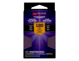 3M™ Pro Grade Precision™ Faster Sanding Block Sponge, 24002TRIP-XF-B, 2 5/8 in x 3.75 in x 1 in, X-Fine, 12/cs