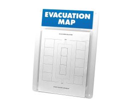 Evacuation Map Display Board, 15" H x 11" W
