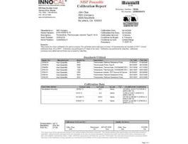 NIST-Traceable Calibration; Melting Point Apparatus