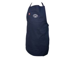 APRON  36"  FR COTTON  NAVY  SLIDE-THRU STRAPS