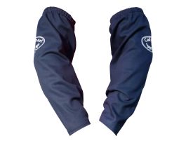 SLEEVES  18"  FR COTTON NAVY  SNAP WRISTS