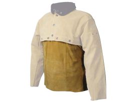 BOARHIDE 18"" BIB CAPE SLV GOLD