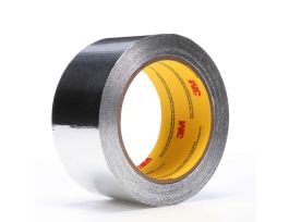 3M™ Aluminum Foil Tape 4380, Silver, Variable Width x 55 yd, 3.25 mil