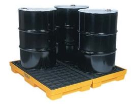 Modular Spill Control Platform; 1-drum, 12-gallon capacity