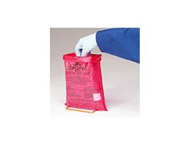 Desktop Autoclavable HDPE Biohazard Bags, 8.5 x 11"; 100/Pk