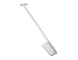 Disposable sampling scoop, HDPE, 1000 mm handle, sterile; 200 mL