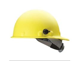 Roughneck P2 Hard Hat, Fiberglass, Quick-Lok blocks, Reversable Headband, 8 Pt. Swingstrap Suspension, Yellow