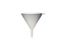 Large industrial-size low-density polyethylene funnel, 4 L