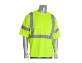 Class 3 Short Sleeve T-shirt, X-Back, Crew Neck, Chest Pocket